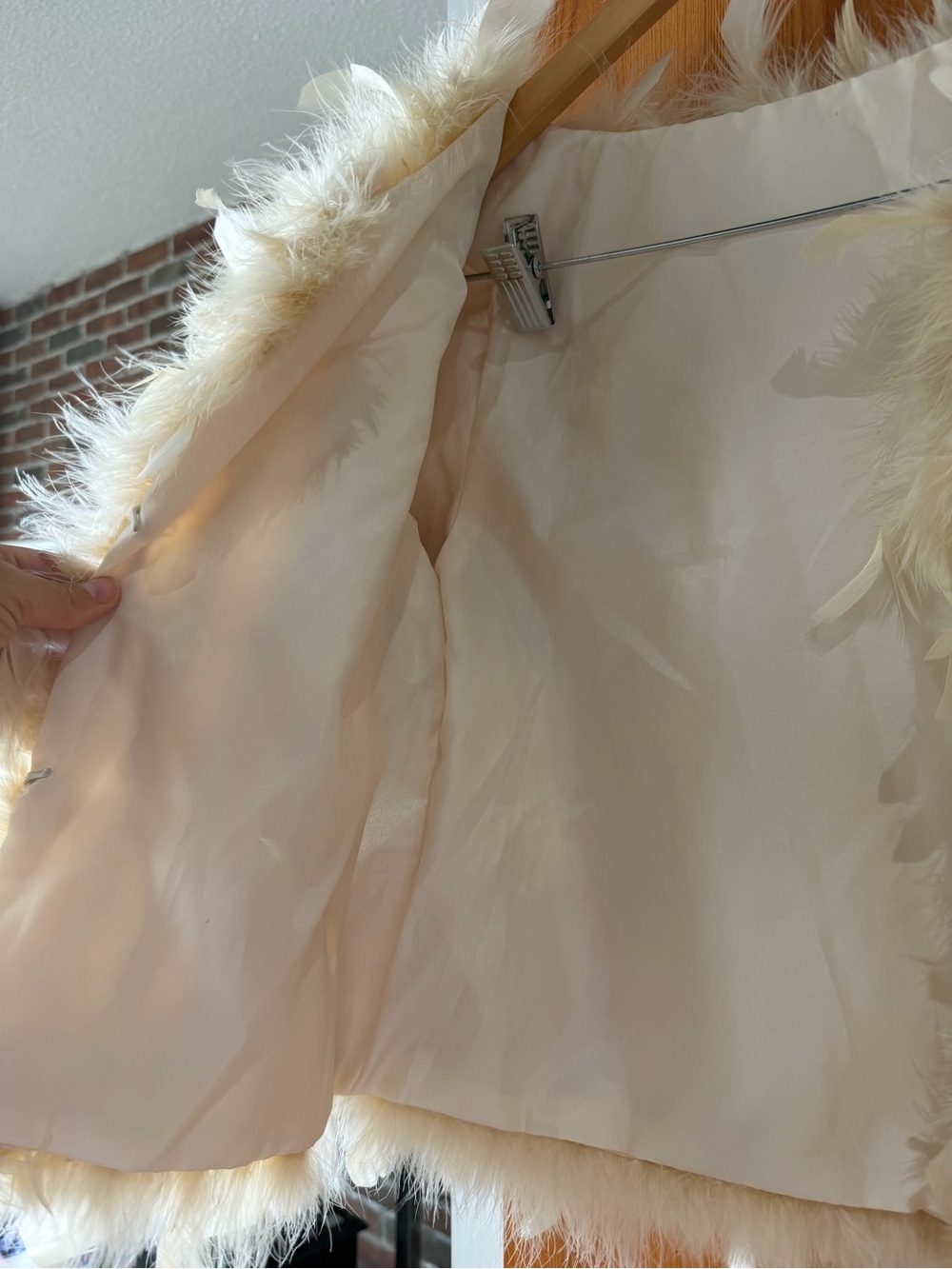 🪽Feather Jacket 🪽 S - Picture 4 of 10